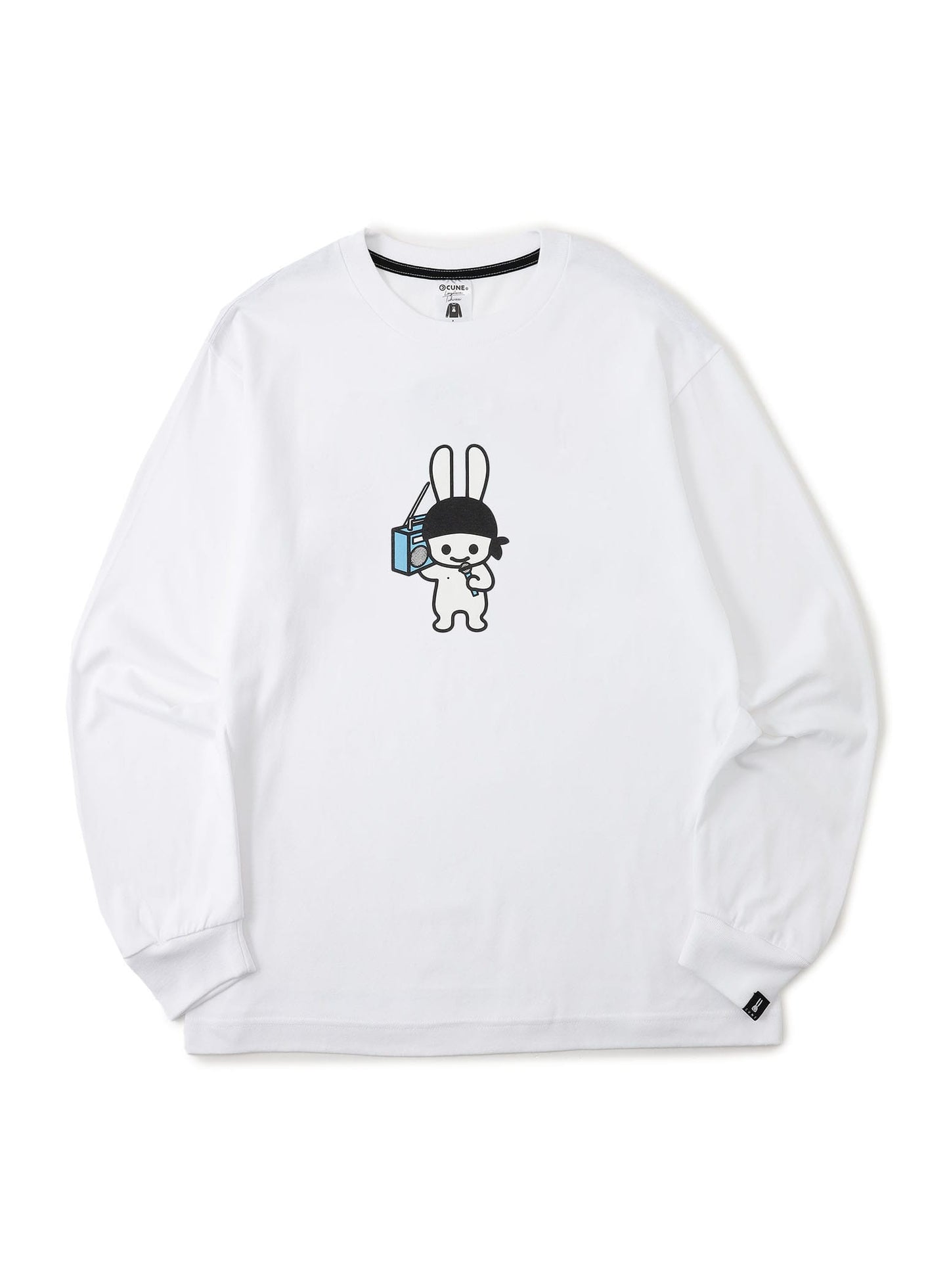CUNE L/S Tee 肩ラジカセ