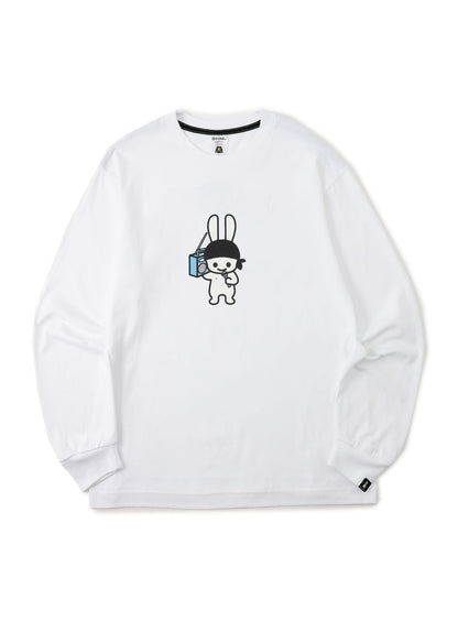 CUNE L/S Tee 肩ラジカセ