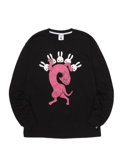 CUNE L/S Tee 猫