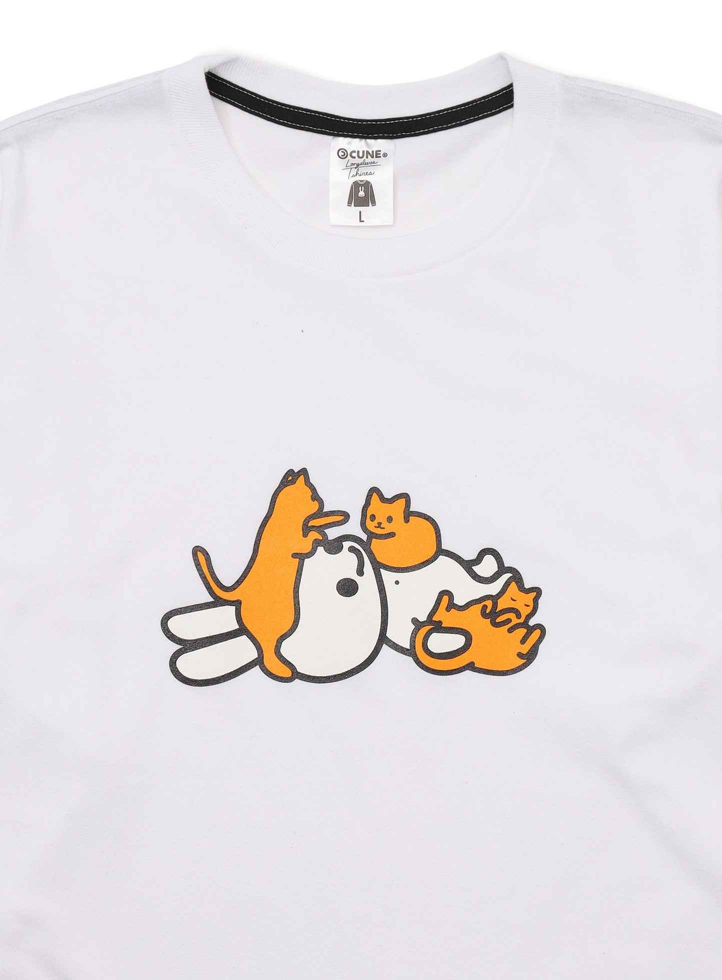 CUNE L/S Tee 動けない