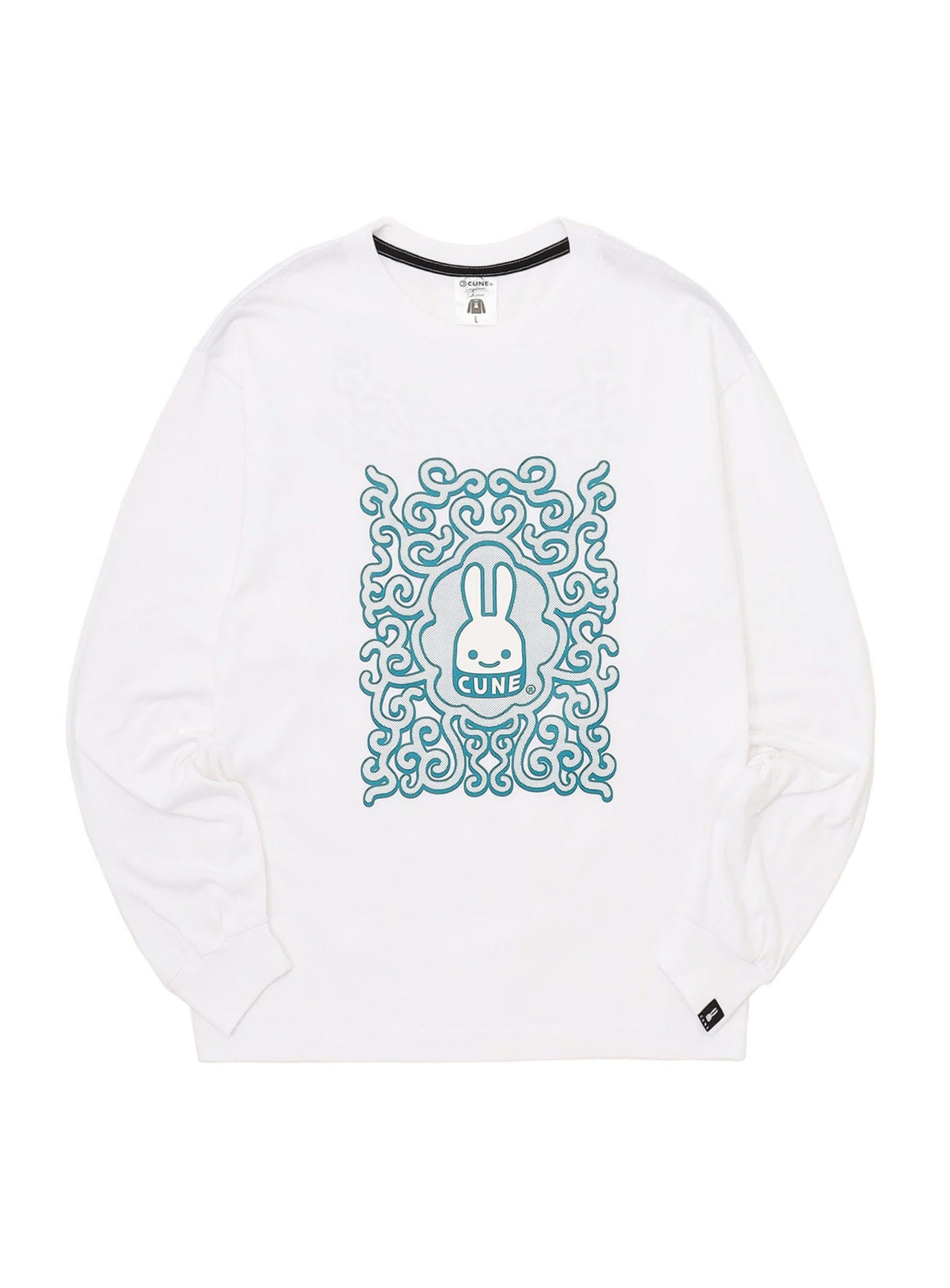 CUNE L/S Tee うねうね