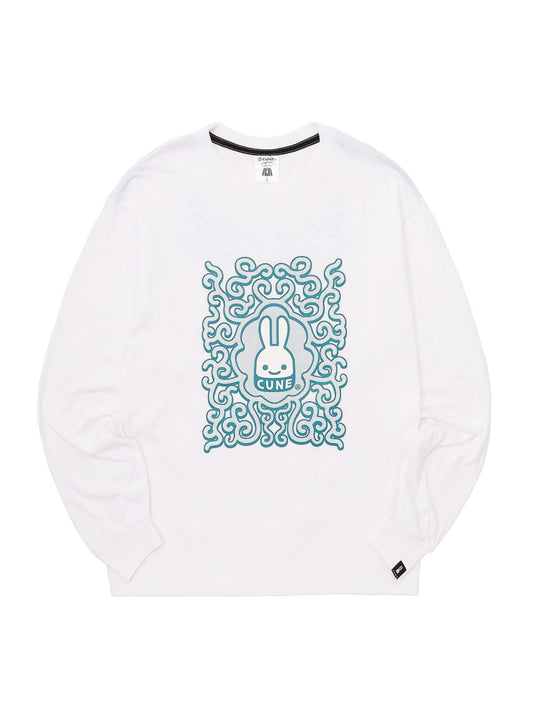 CUNE L/S Tee うねうね