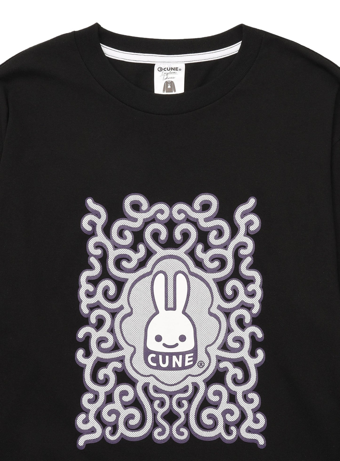 CUNE L/S Tee うねうね