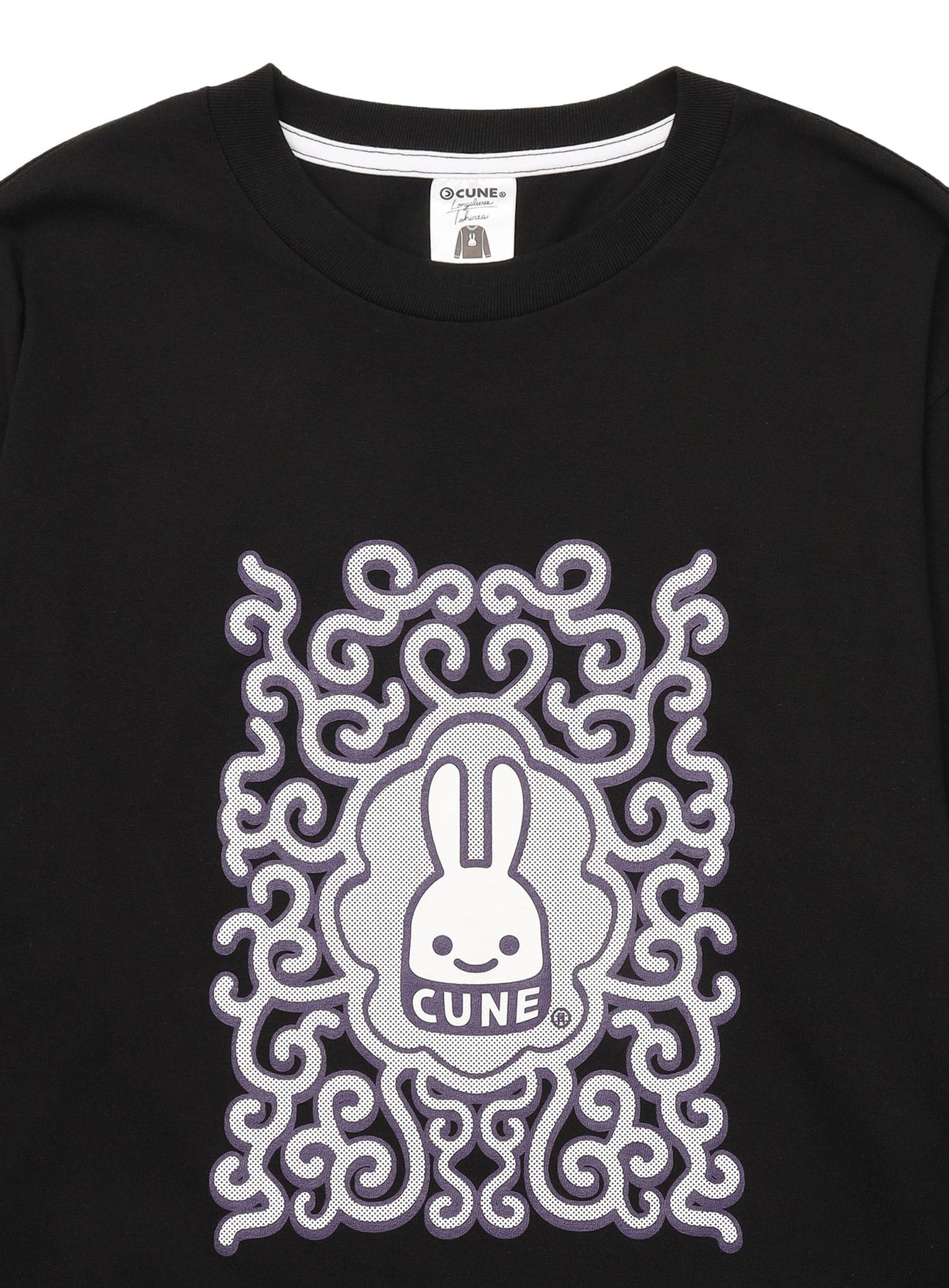 CUNE L/S Tee うねうね