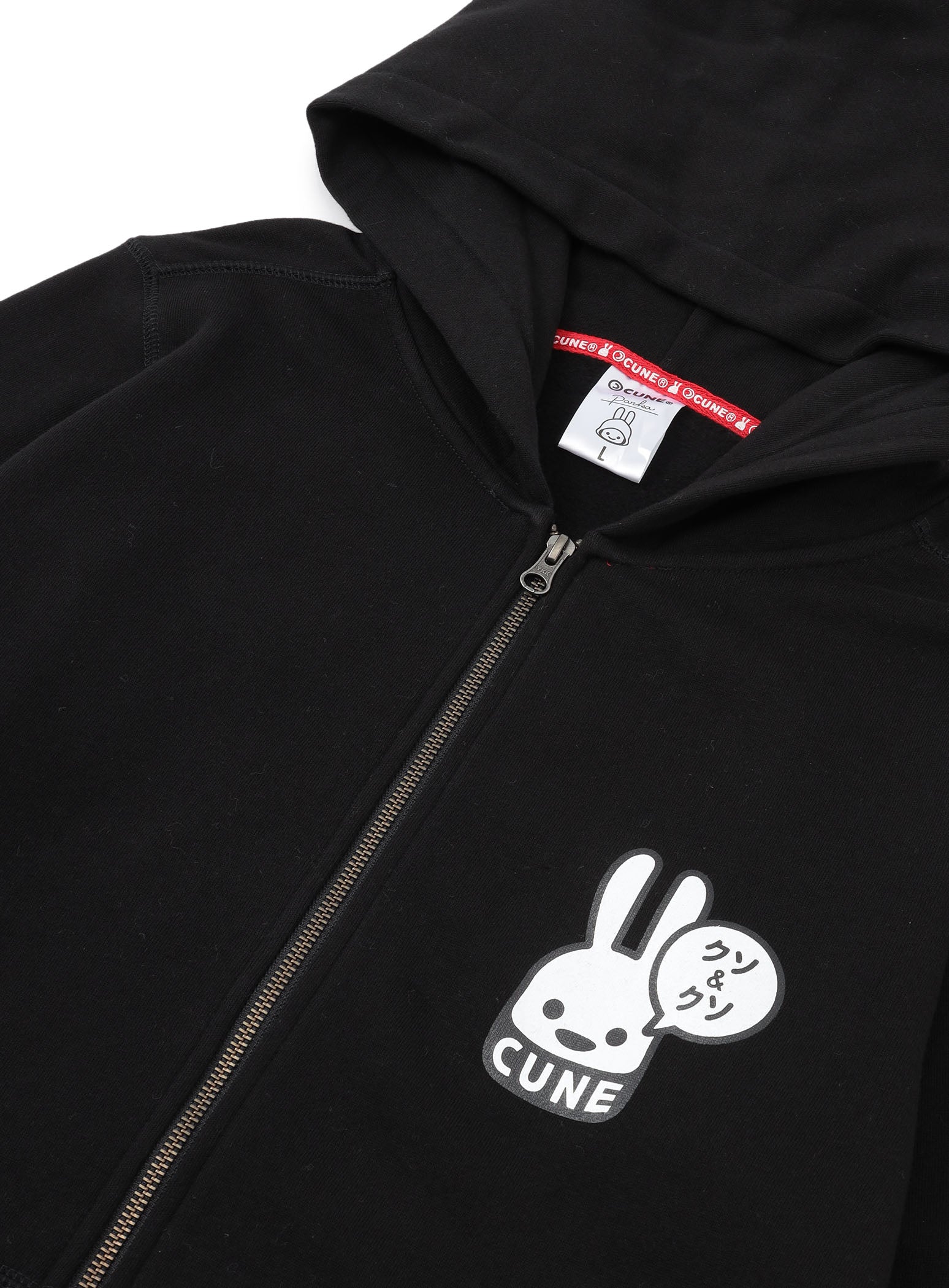 CUNE ZIP PARKA クソ&クソ