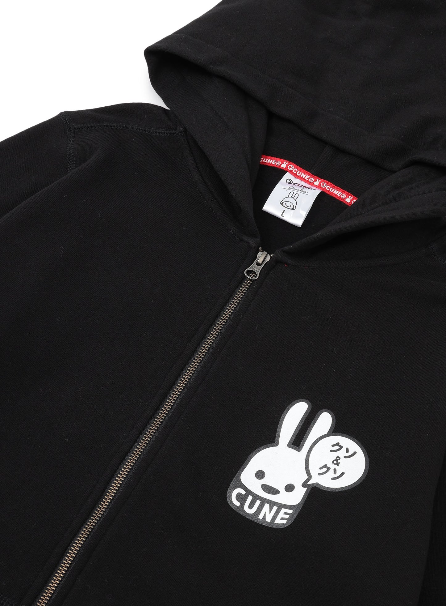 CUNE ZIP PARKA クソ&クソ