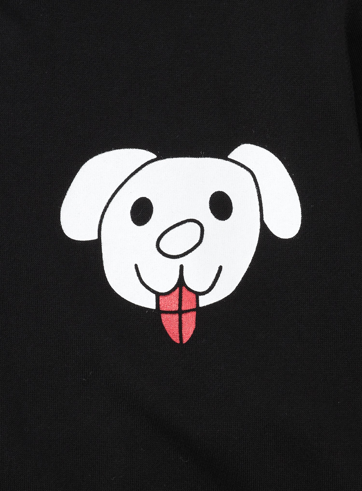 CUNE ZIP PARKA 白い犬