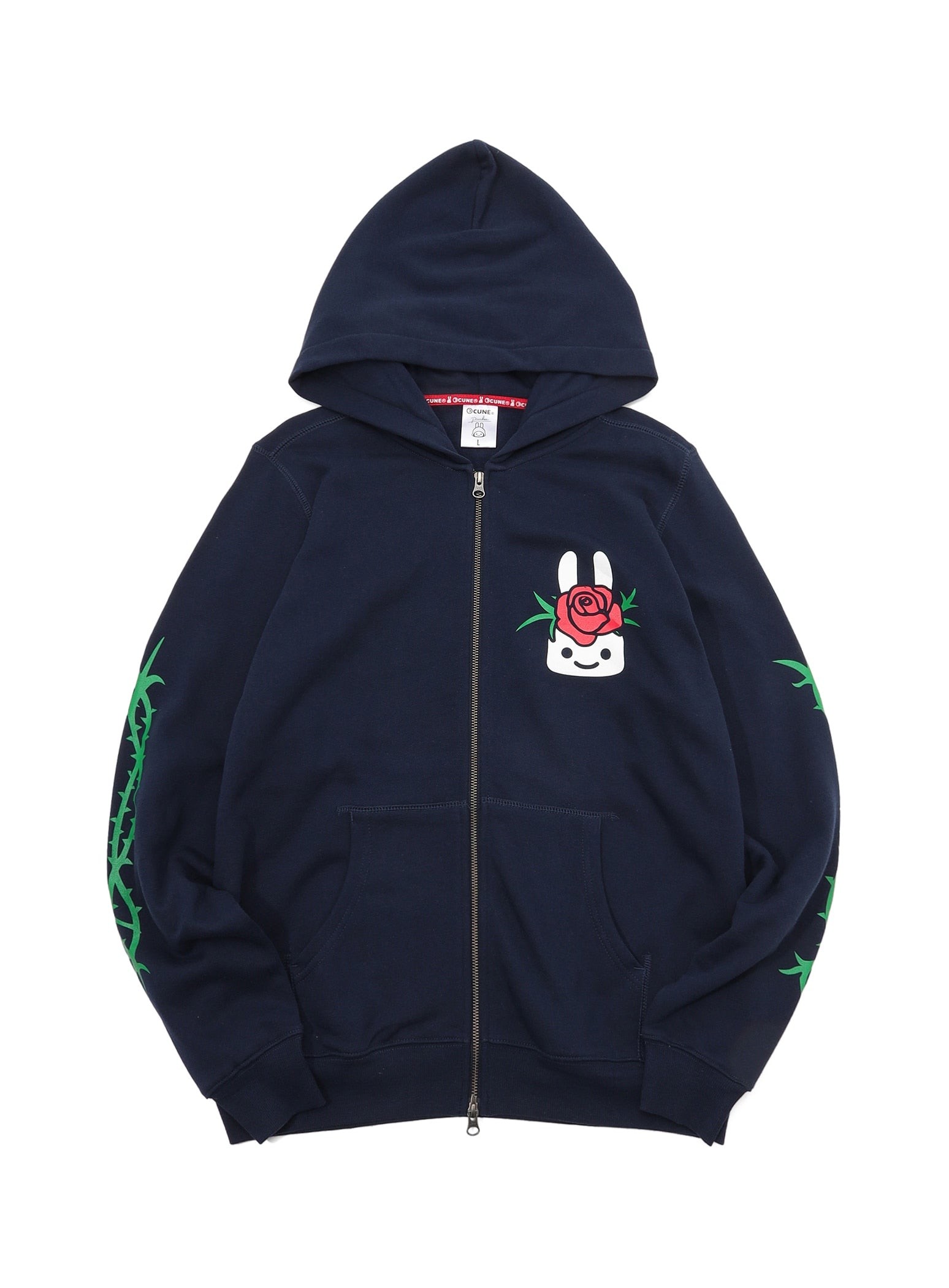 CUNE ZIP PARKA バラ