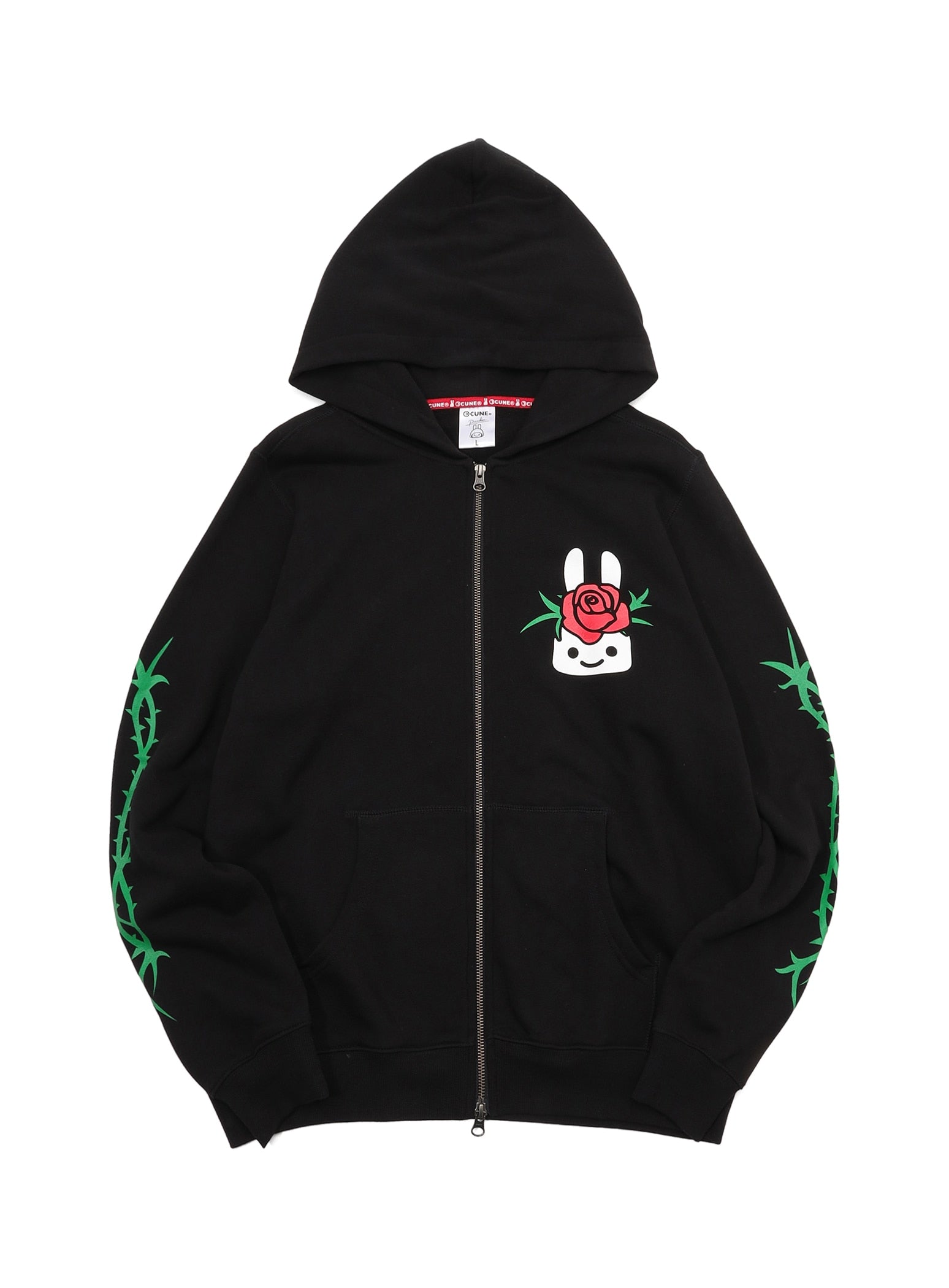 CUNE ZIP PARKA バラ