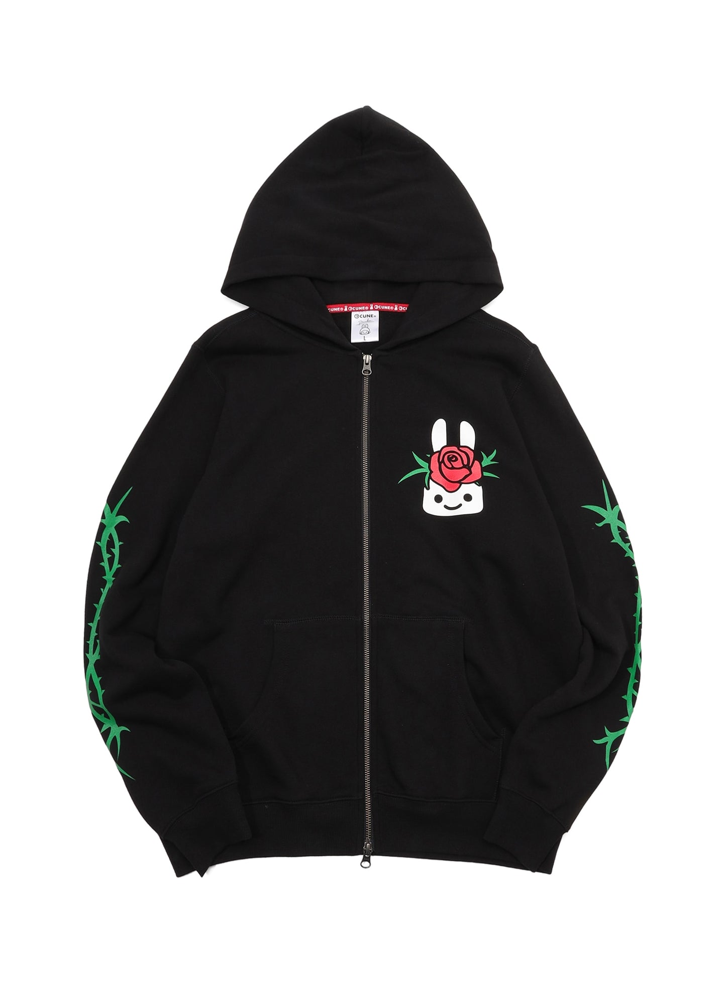 CUNE ZIP PARKA バラ