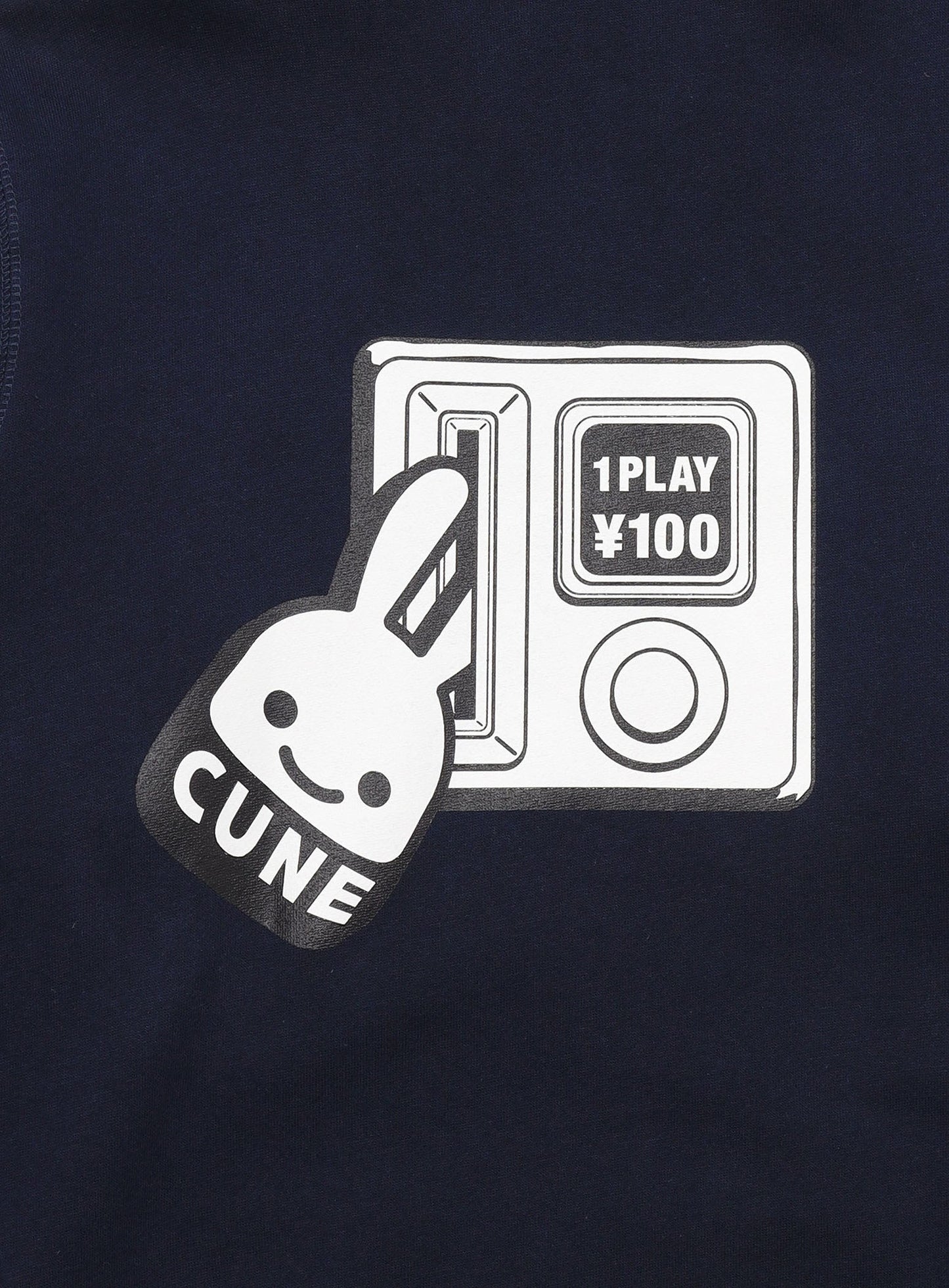 CUNE ZIP PARKA 投入口
