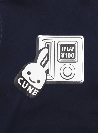 CUNE ZIP PARKA 投入口
