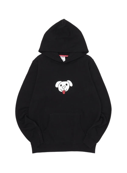CUNE PULL PARKA 白い犬