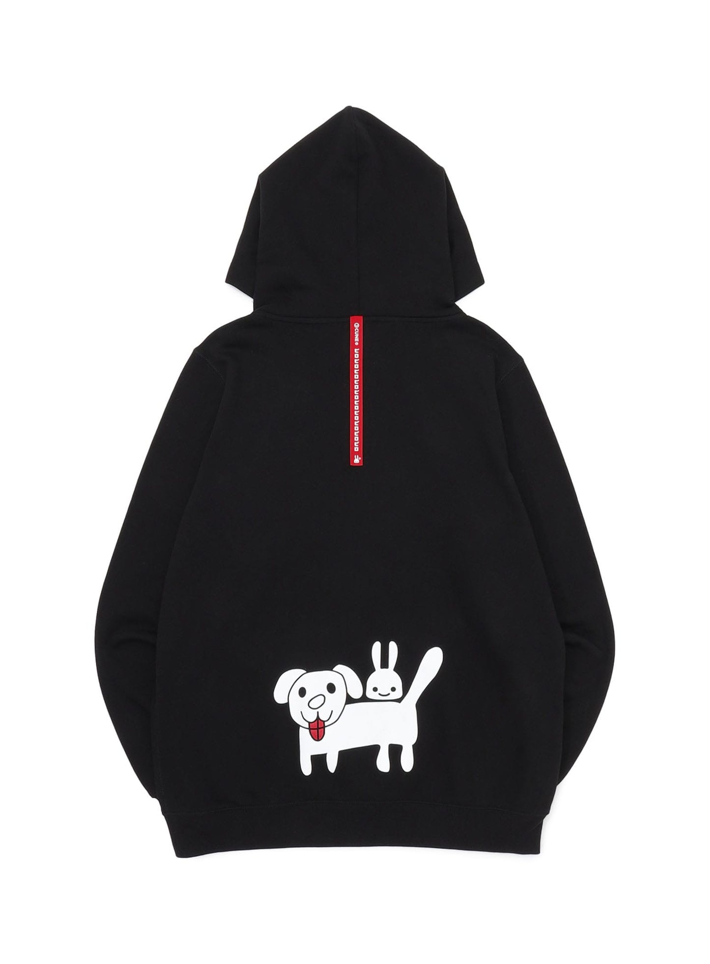 CUNE PULL PARKA 白い犬