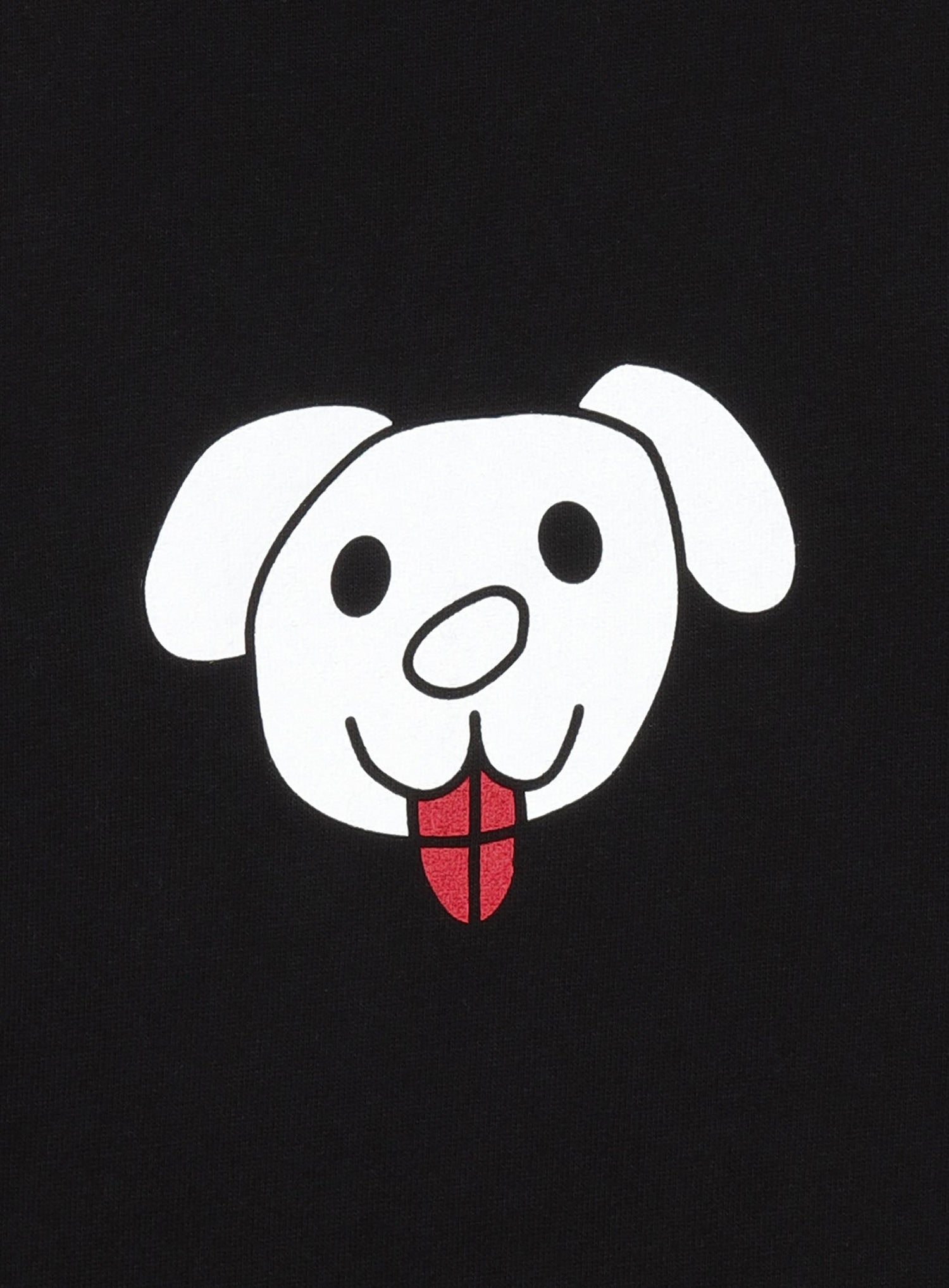 CUNE PULL PARKA 白い犬