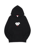 CUNE PULL PARKA 白い犬