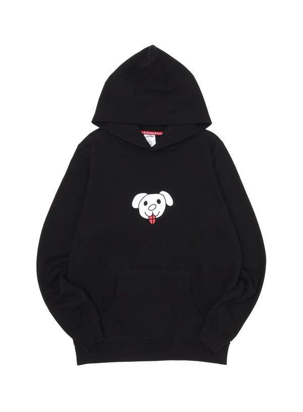 CUNE PULL PARKA 白い犬