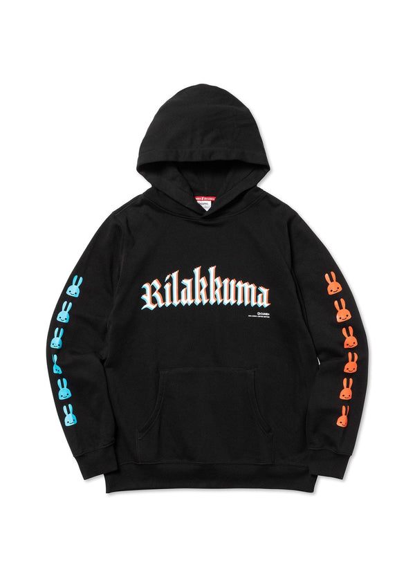 30th ANNIV PULL PARKA リラックマ ブラックレター