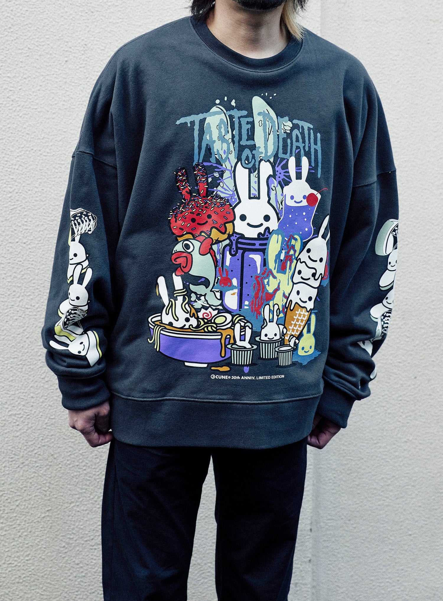 30th ANNIV ヘヴィウェイトビッグクルーネックスウェット 味覚remix