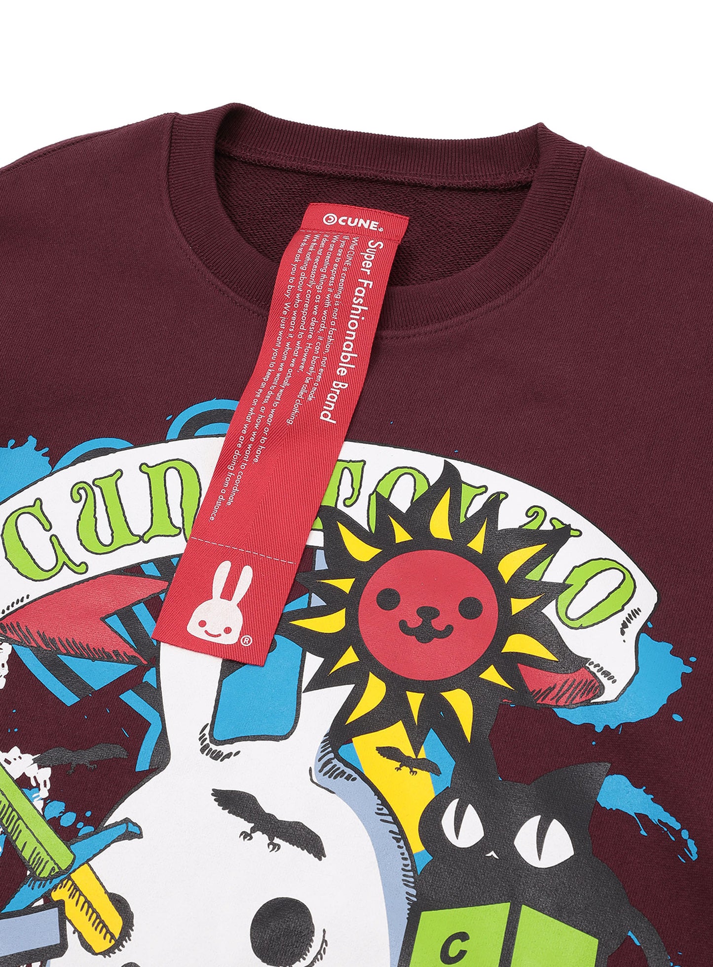 30th ANNIV ヘヴィウェイトビッグクルーネックスウェット お墓remix