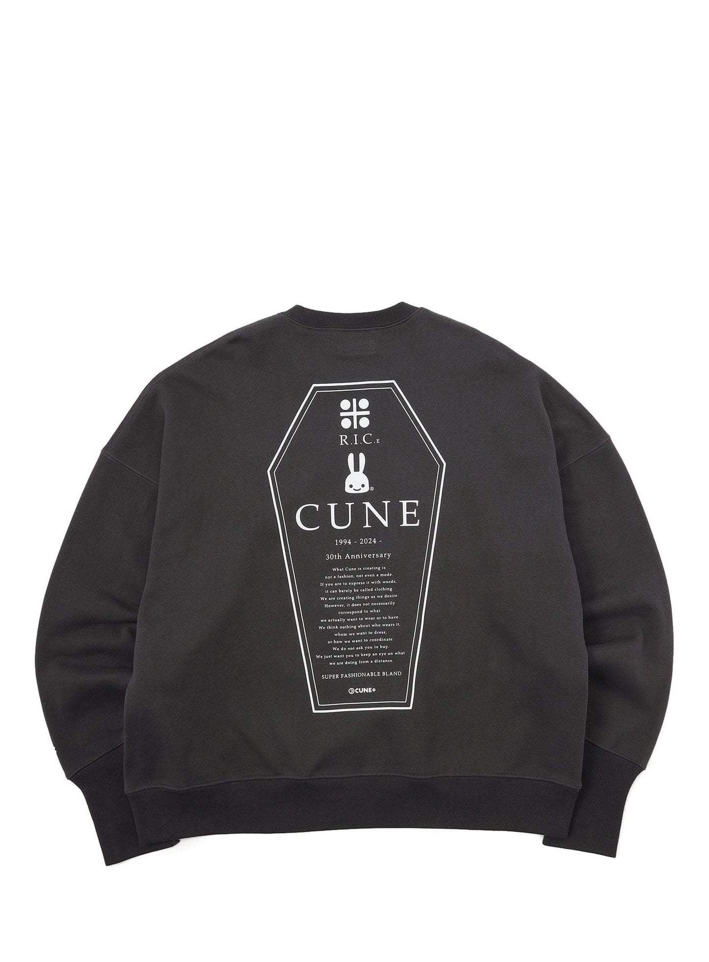 ヘヴィウェイトビッグクルーネックスウェット RICE