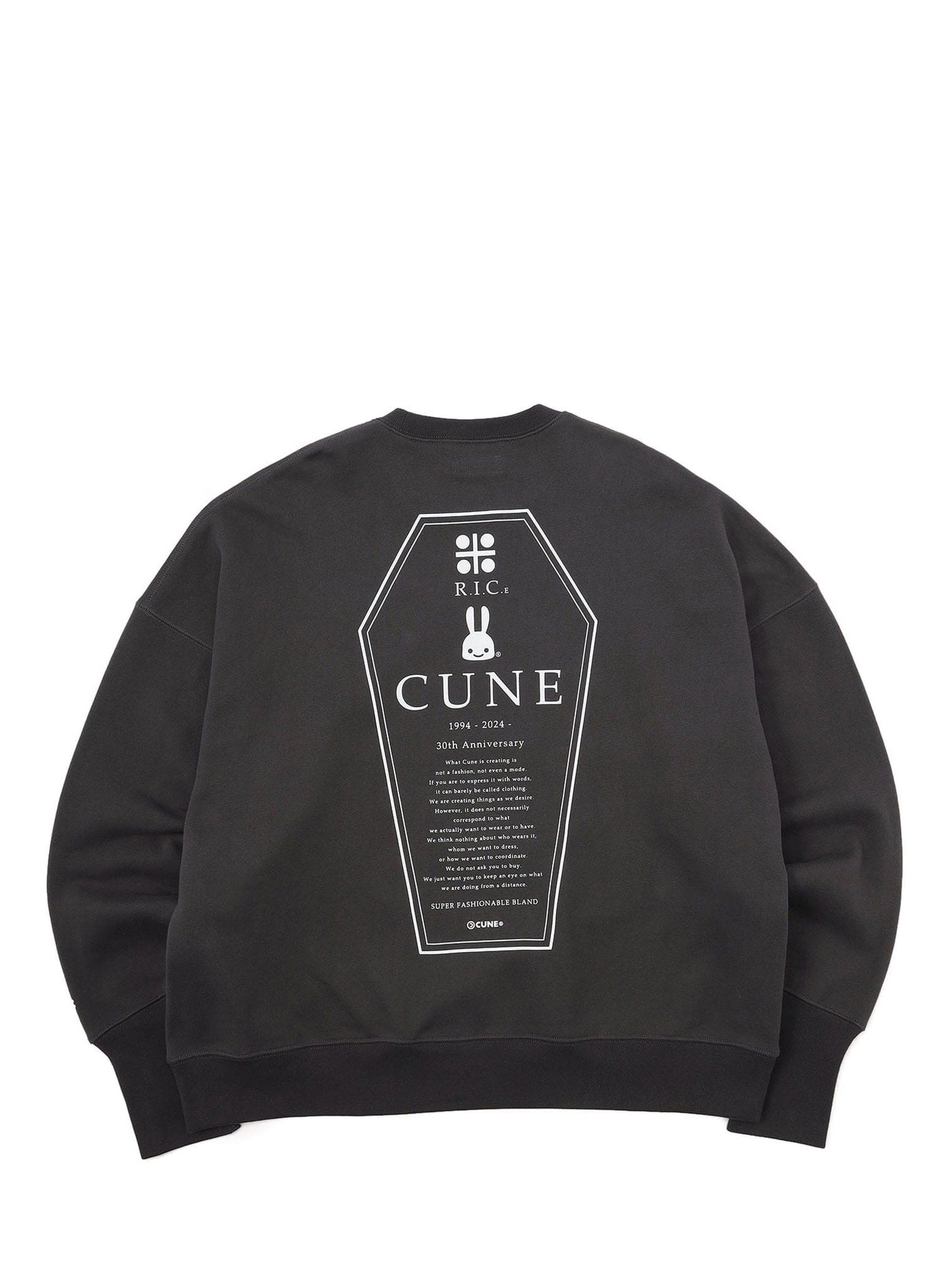 ヘヴィウェイトビッグクルーネックスウェット RICE