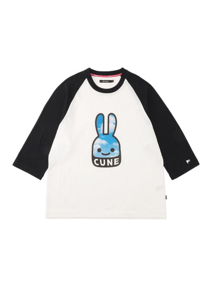 ラグランTシャツ 青空