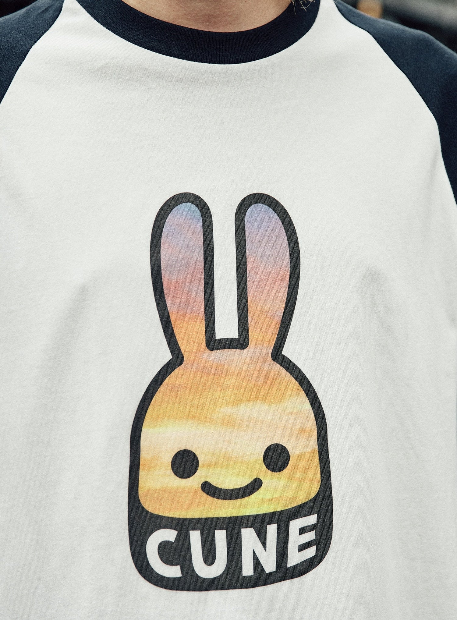 ラグランTシャツ 夕焼け