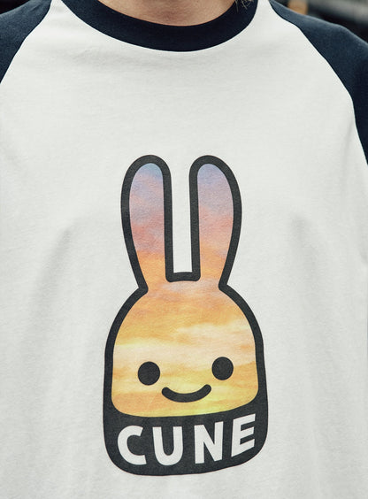 ラグランTシャツ 夕焼け