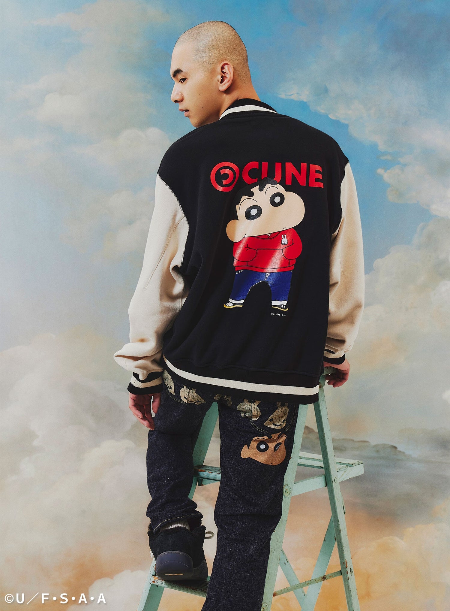 30th ANNIV スウェットスタジャン 野原しんのすけ