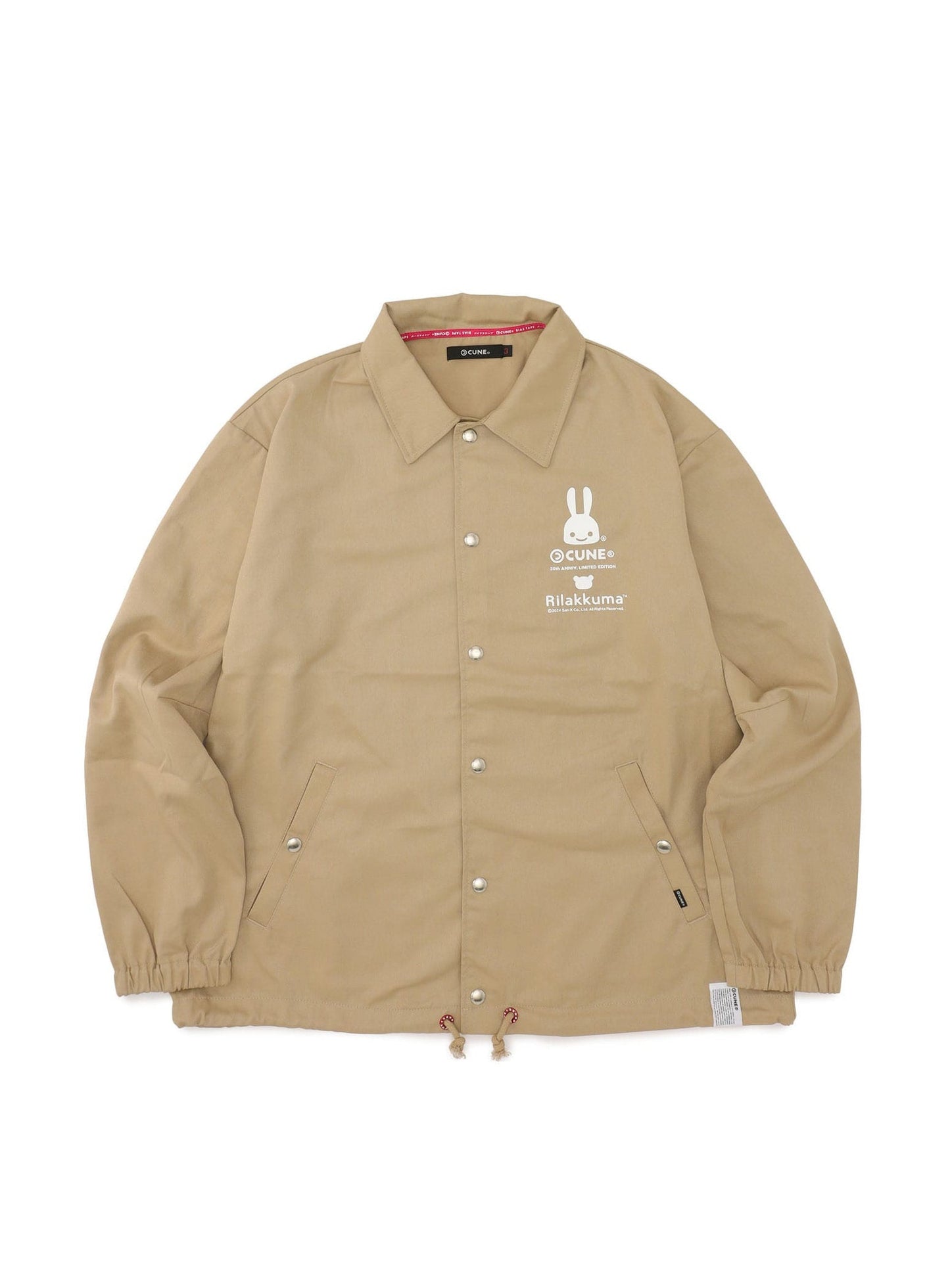 30th ANNIV ツイルコーチジャケット リラックマ