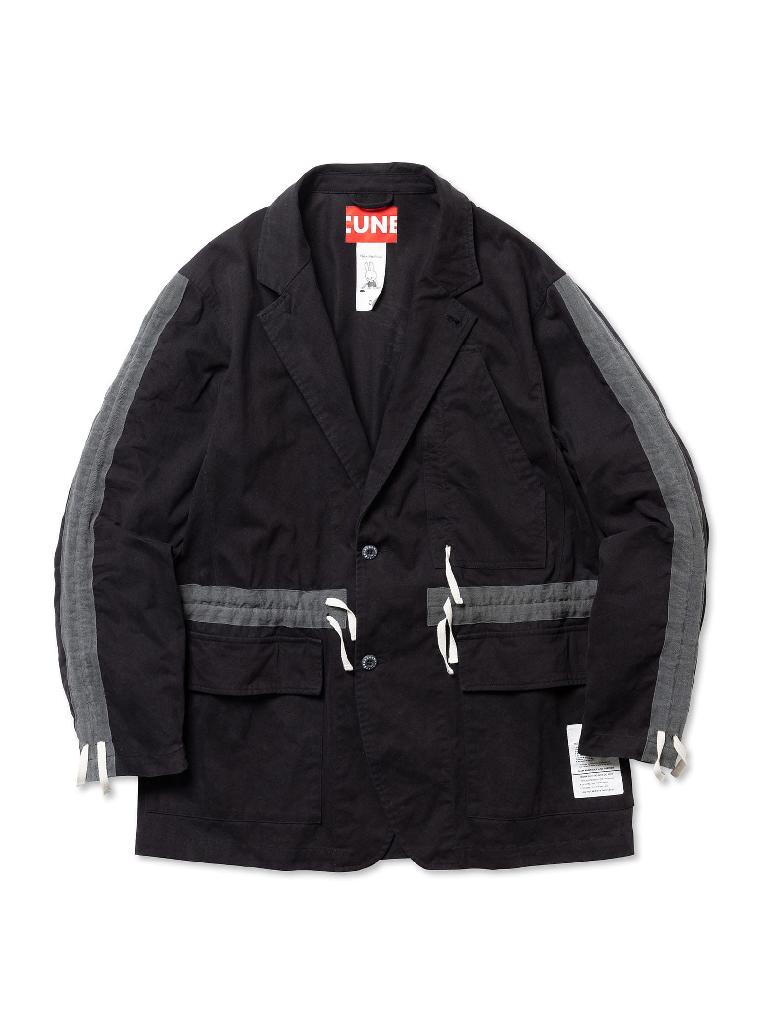 CUNE RELAX WORK WEARミリタリー風テーラードジャケット