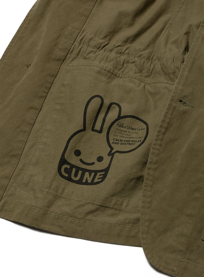 CUNE RELAX WORK WEARミリタリー風テーラードジャケット