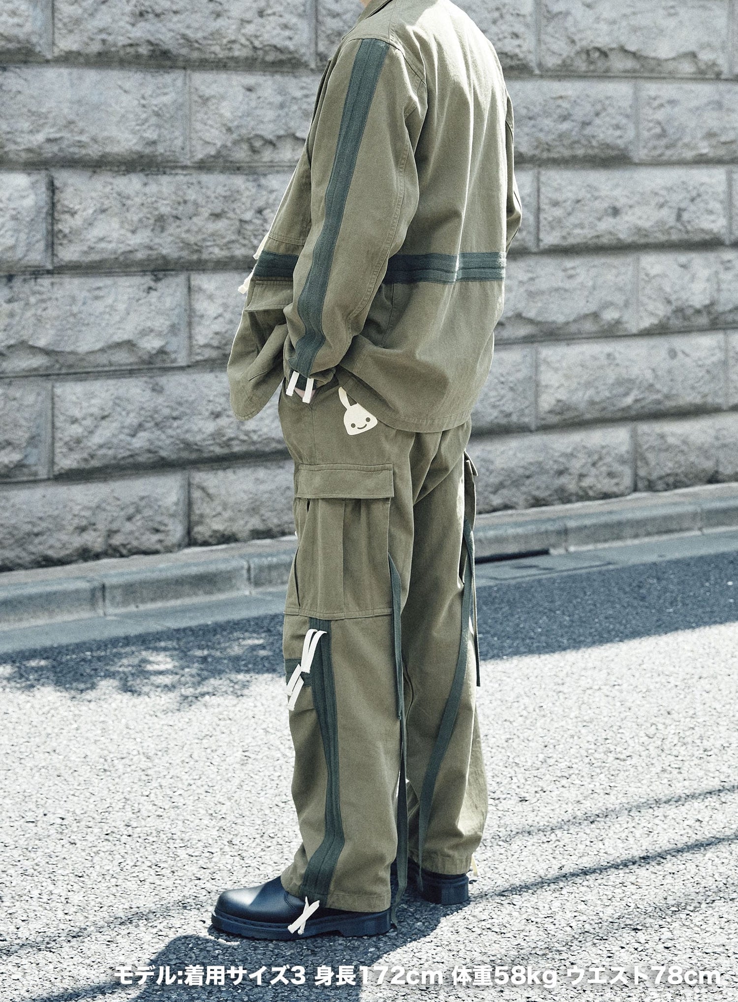 CUNE RELAX WORK WEARミリタリー風テーラードジャケット