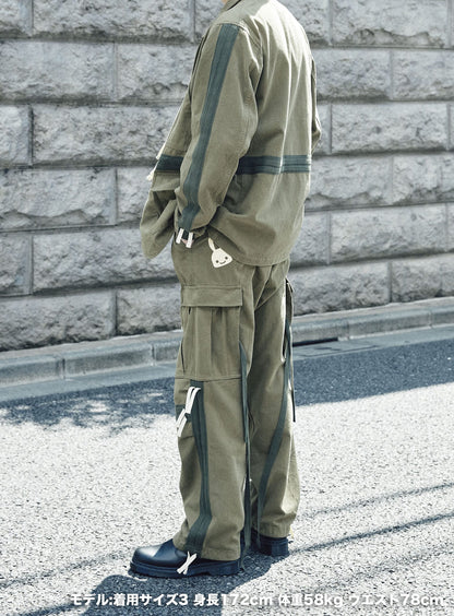 CUNE RELAX WORK WEARミリタリー風テーラードジャケット