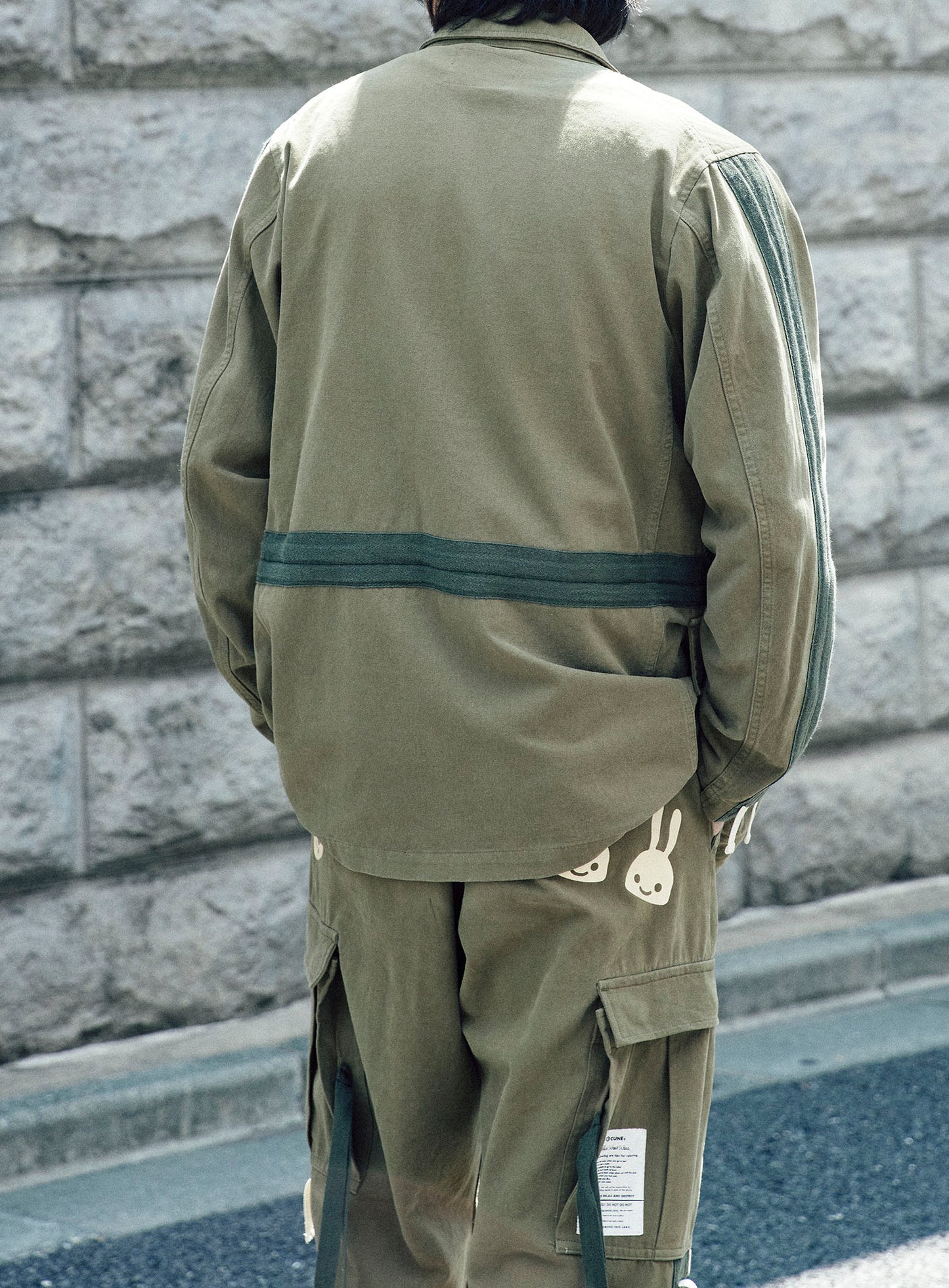 CUNE RELAX WORK WEARミリタリー風テーラードジャケット