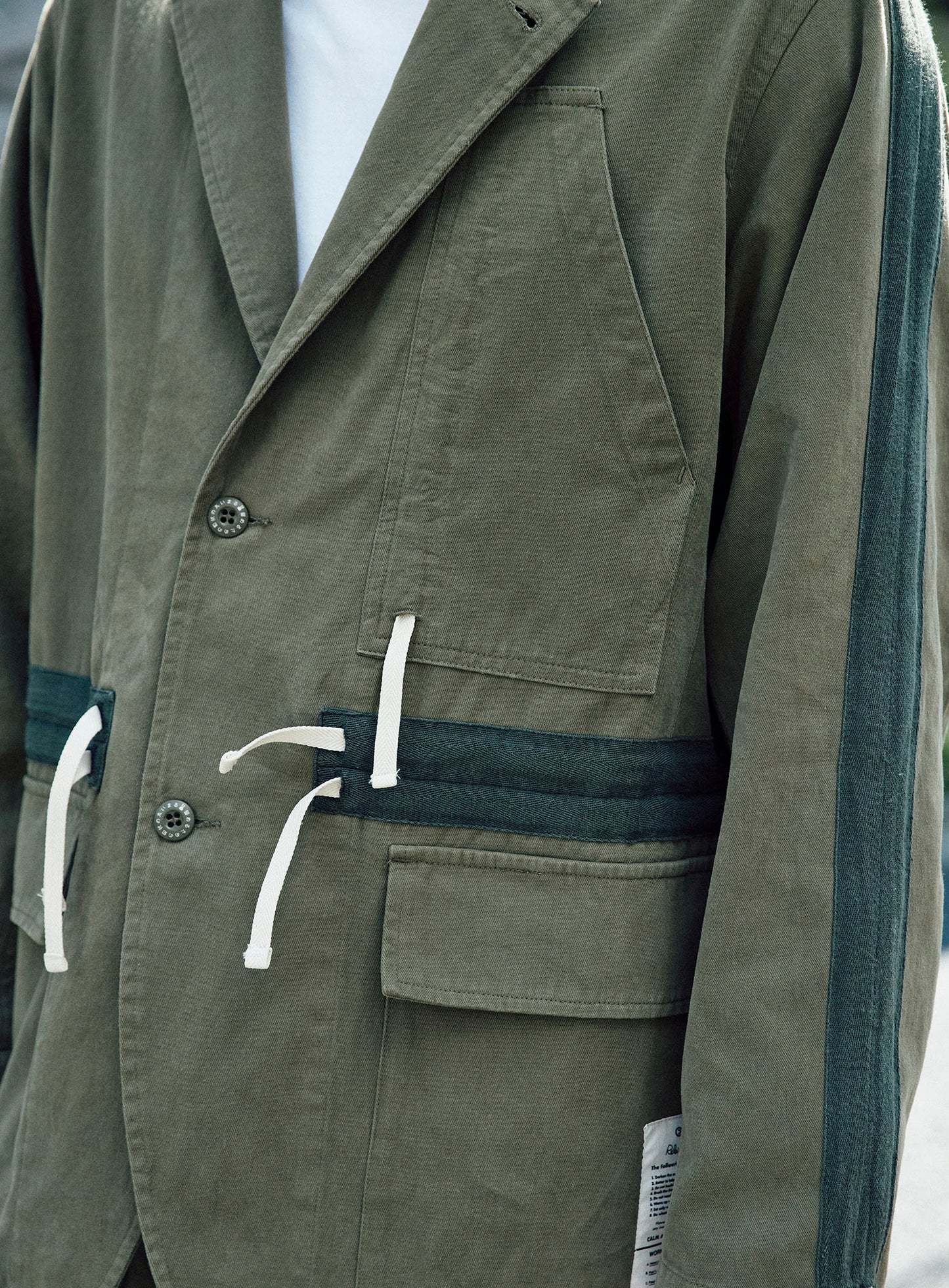 CUNE RELAX WORK WEARミリタリー風テーラードジャケット