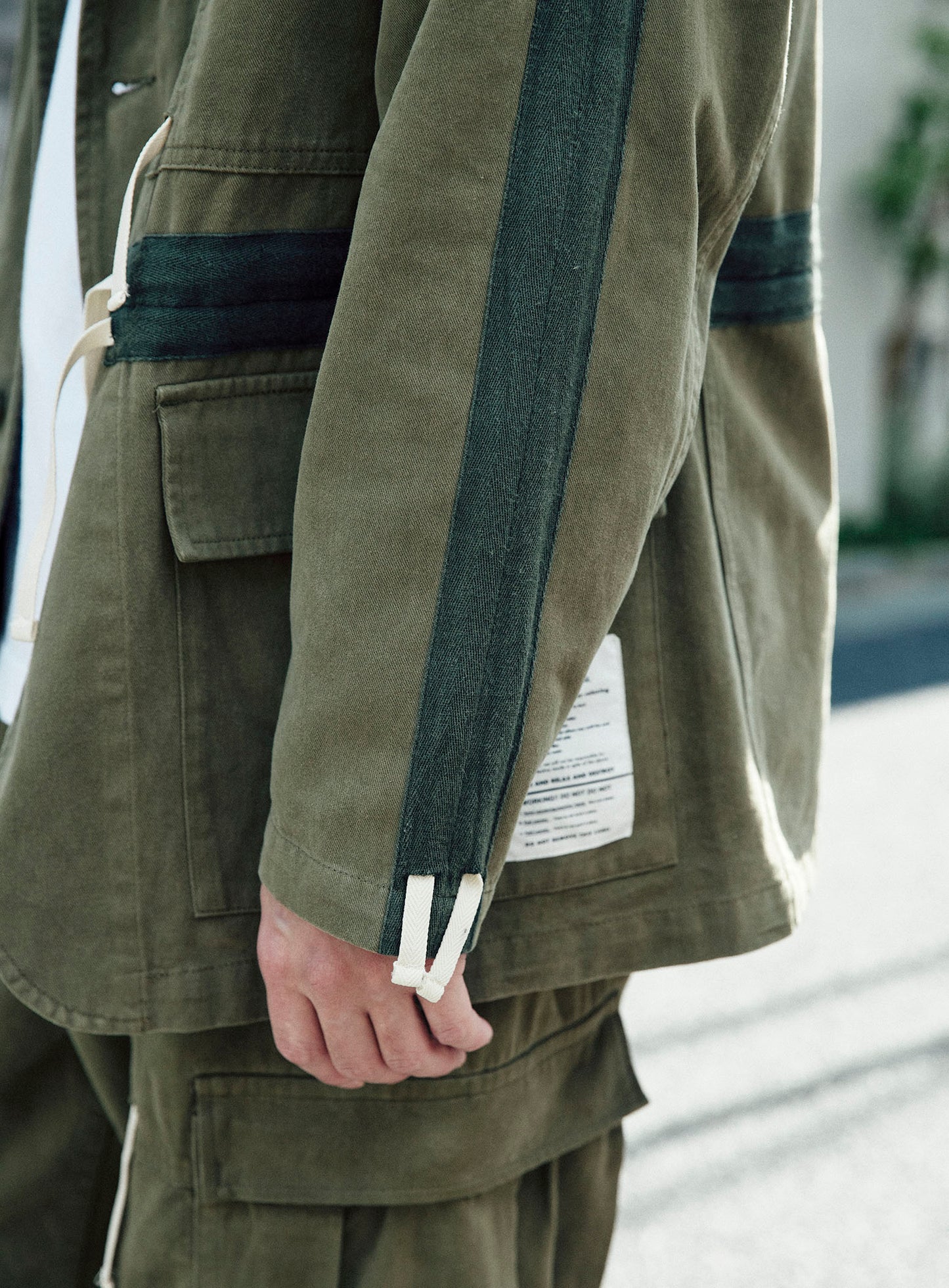 CUNE RELAX WORK WEARミリタリー風テーラードジャケット