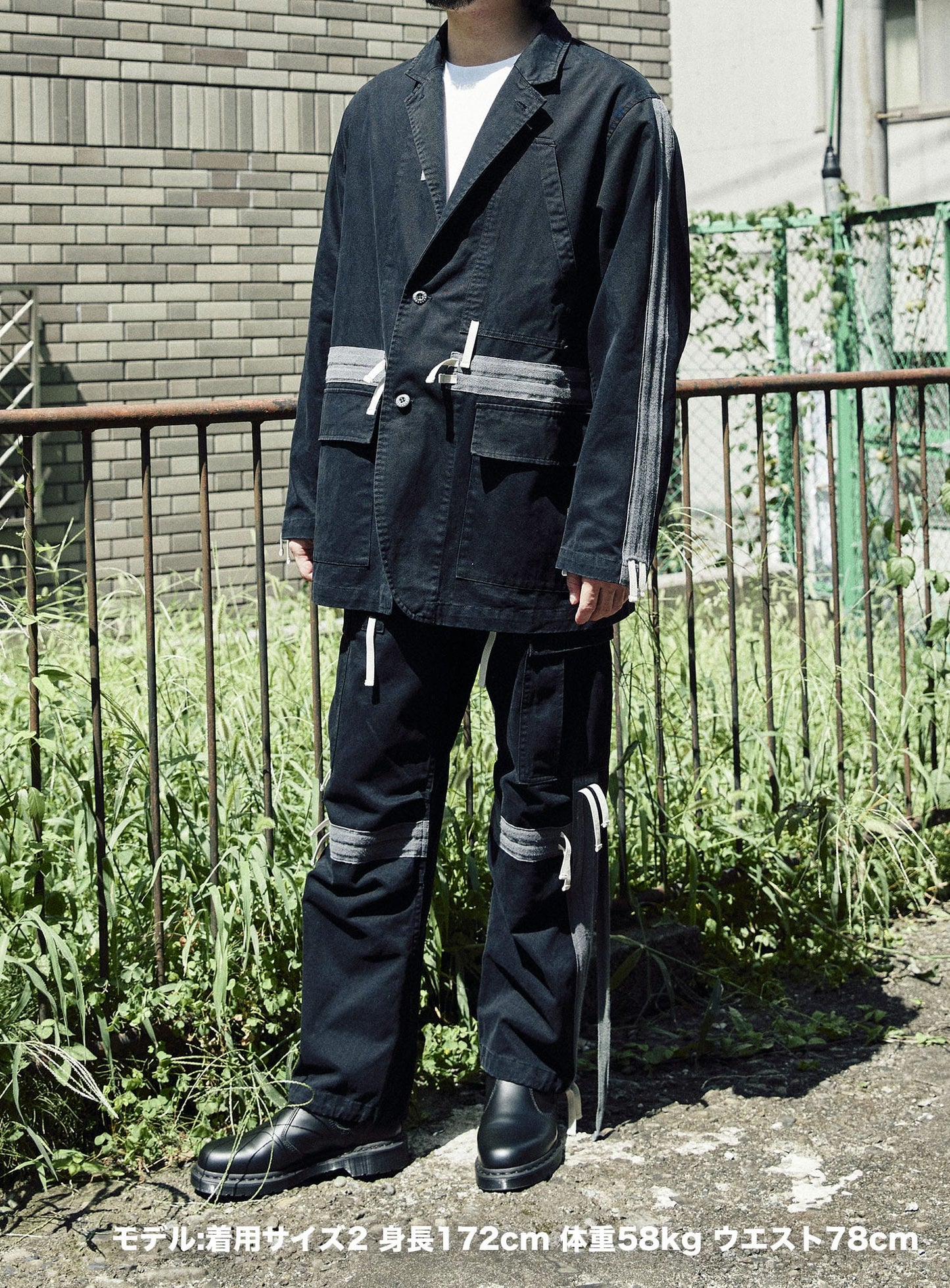 CUNE RELAX WORK WEARミリタリー風テーラードジャケット