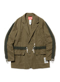 CUNE RELAX WORK WEARミリタリー風テーラードジャケット