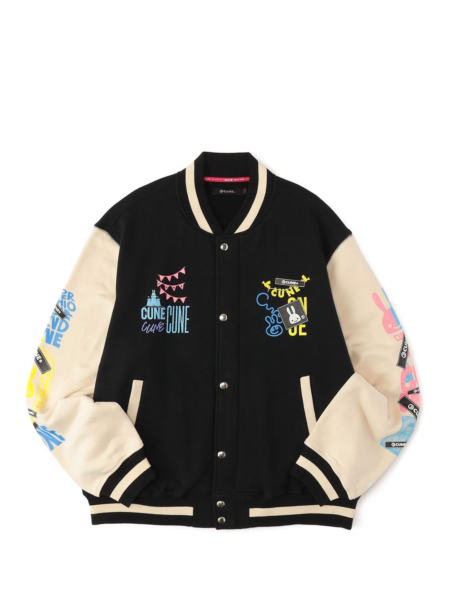 30th ANNIV ロゴたくさんスウェットスタジャン