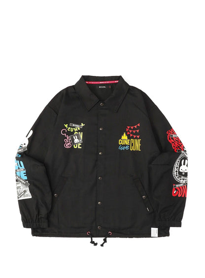 30th ANNIV ロゴたくさんツイルコーチジャケット
