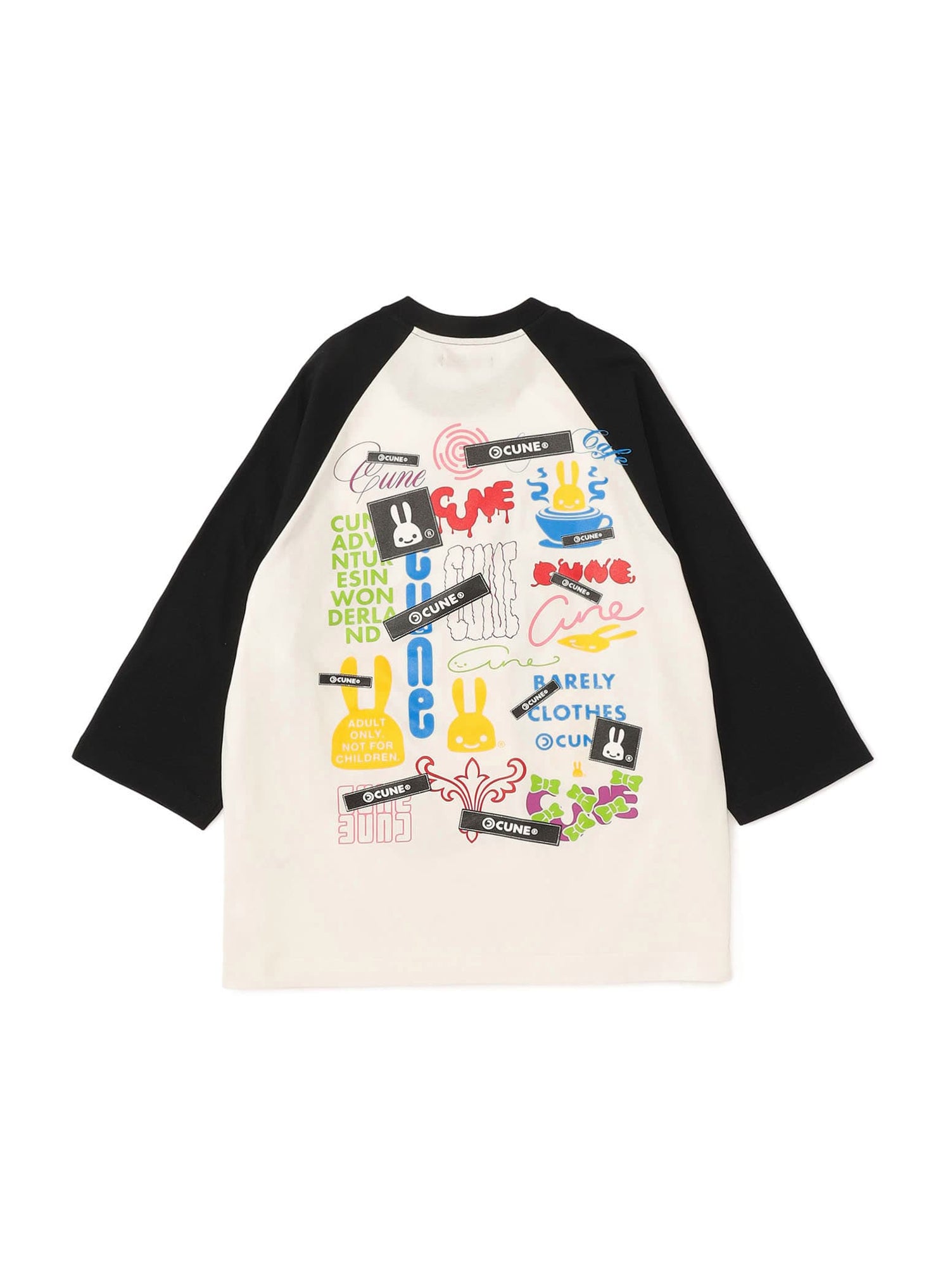 30th ANNIV ロゴたくさんラグランTシャツ