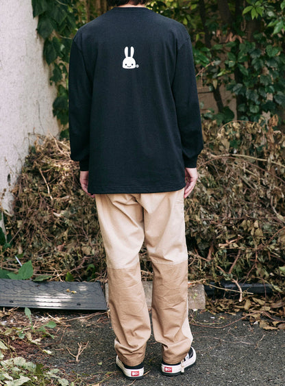 ロングスリーブカットソー うさちゃん1匹