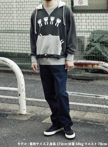 後付けパーカー
