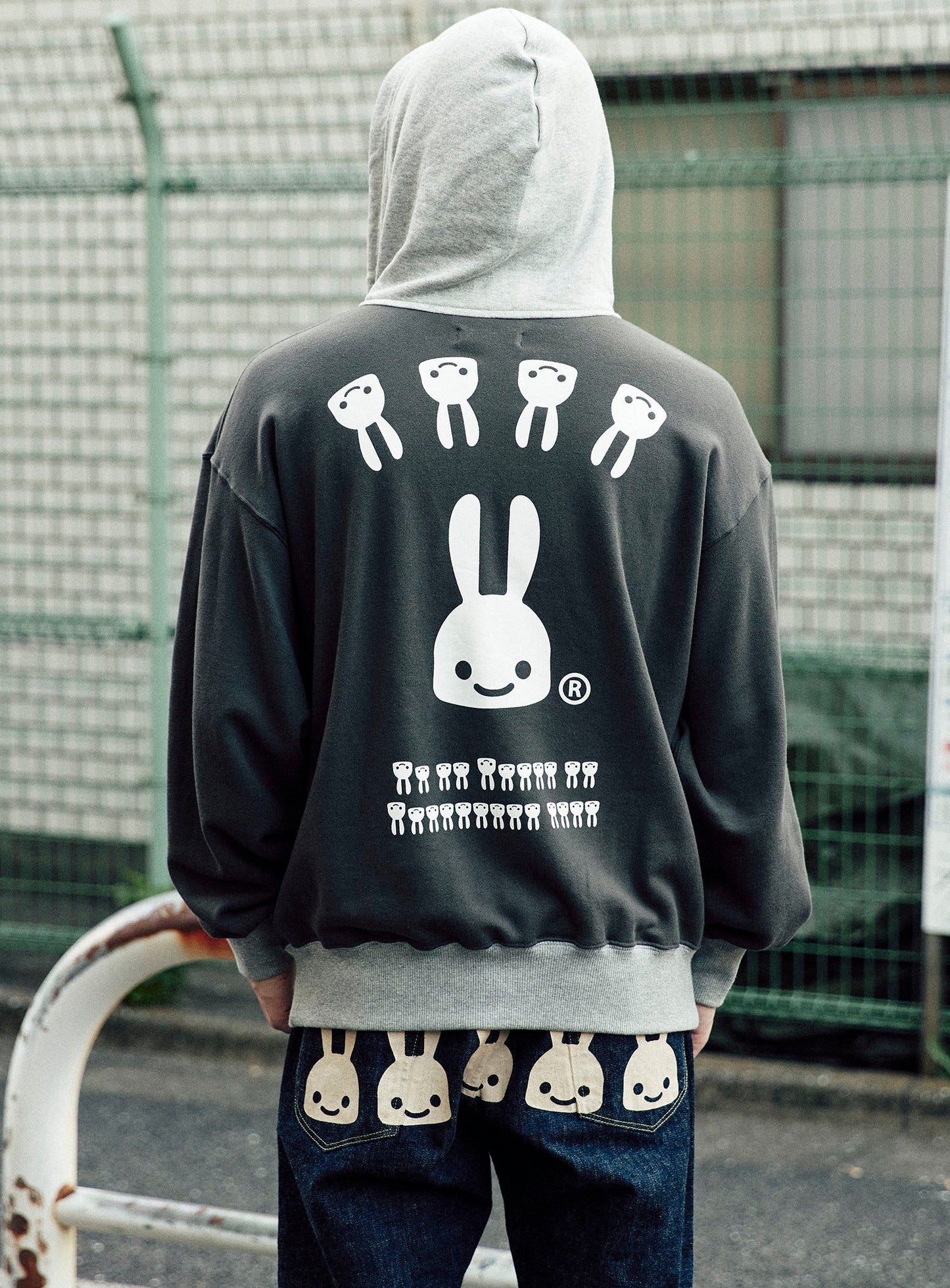 後付けパーカー