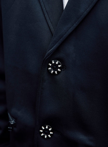 ジャージのテーラードジャケット