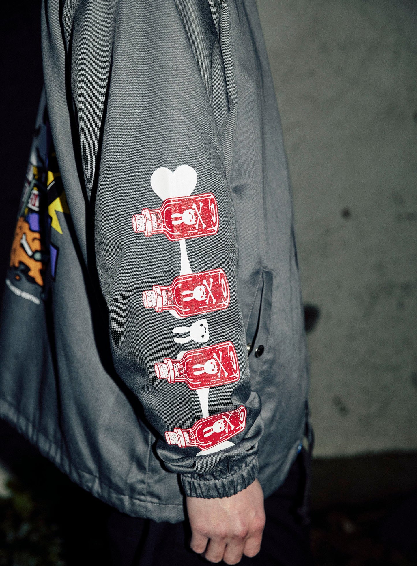 30th ANNIV ツイルコーチジャケット お墓remix