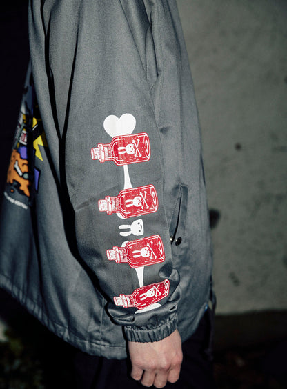 30th ANNIV ツイルコーチジャケット お墓remix