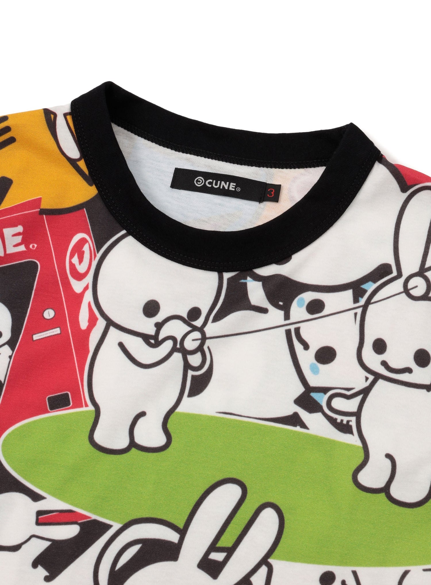 ビッグTシャツ うさちゃんいっぱい